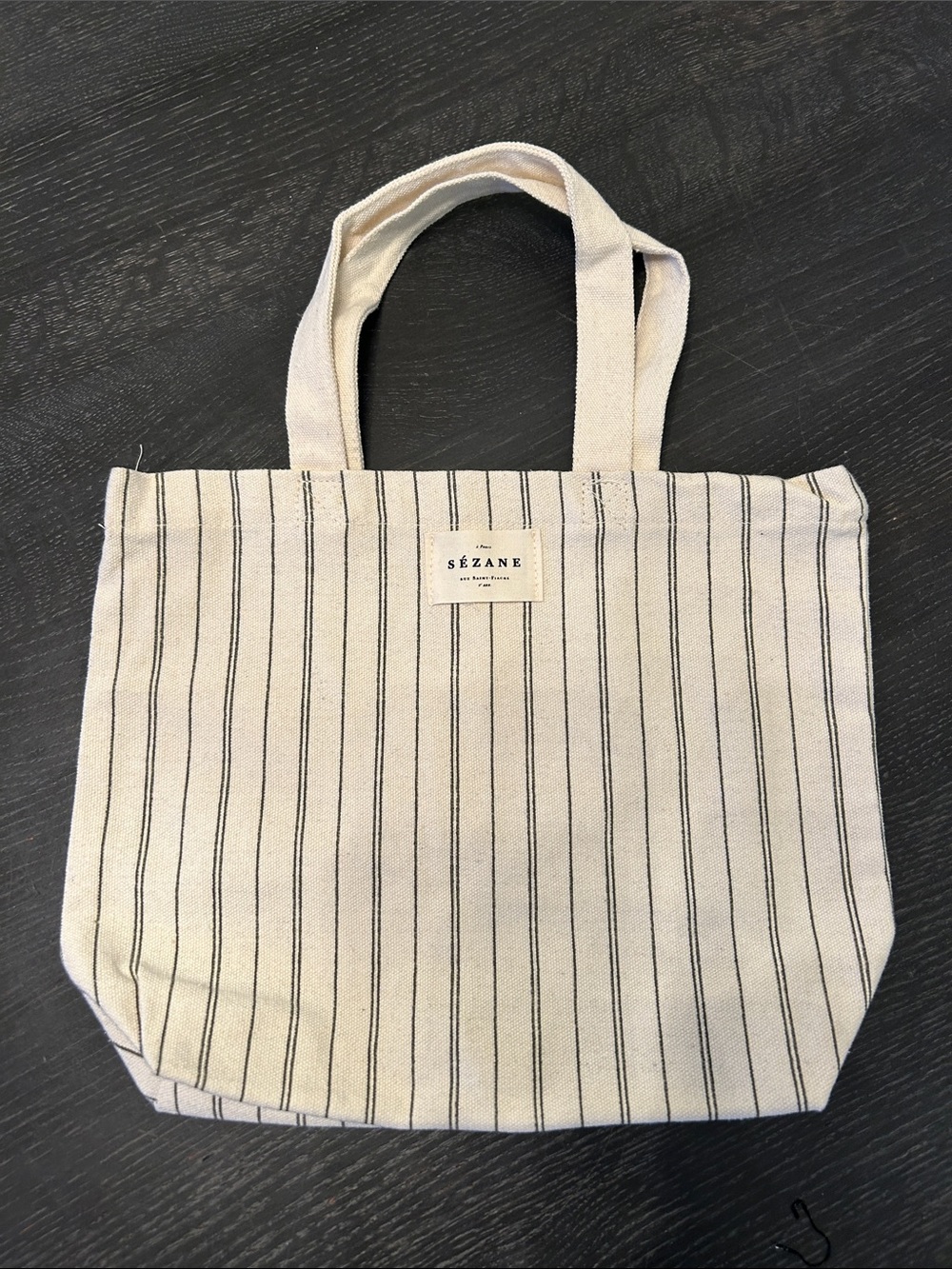 Sezane Mini Canvas Tote